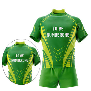 Uniformes de Rugby de Nuevo Estilo para Hombre, Hechos a Medida, Conjuntos de Uniformes de Rugby de Alta Calidad, Jersey y Pantalones Cortos Sublimados, Ropa de Entrenamiento - Product Image 4