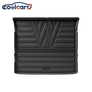 Coolcars - Alfombrilla para Maletero de Coche Impermeable y Fácil de Limpiar, Antideslizante, para Todo Tipo de Clima, Alfombrilla 3D Completa y Duradera de TPE para <span class=keywords><strong>Kia</strong></span> <span class=keywords><strong>EV6</strong></span> <span class=keywords><strong>2022</strong></span>-2023 - Product Image 1
