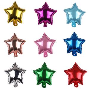 Venta al por mayor de globos de papel de aluminio con forma de estrella de colores de 10 pulgadas para la decoración de la fiesta de graduación de cumpleaños de boda necesita - Product Image 2