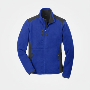 แจ็กเก็ตผ้าฟลีซสำหรับผู้ชายปรับแต่งได้ฤดูหนาวปกเสื้อแบบลำลองขั้วโลกมีกระเป๋าด้านข้างปักโลโก้แบรนด์ - Product Image 1