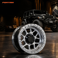Für Jeep Ford F150 Jeep Chery Dodge Ram Zertifizierte TUV/JWL/VIA/DOT 1-Teilige Geschmiedete Leichtmetallfelgen 17x9 Zoll Aluminiumlegierung Räder