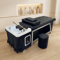 Fauteuil de spa capillaire multifonctionnel moderne de luxe léger, professionnel pour thérapie aquatique, soin des oreilles, lavage des cheveux, salle de bain et salon