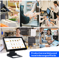 Système de point de vente pour restaurant, écran tactile, caisse enregistreuse, processeur Intel I5, Windows 10 préinstallé, garantie 1 an - Solution tout-en-un pour