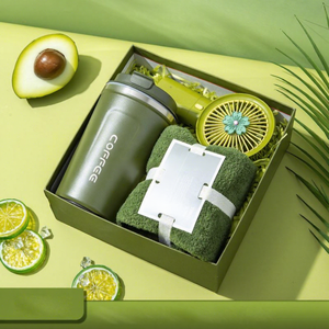 Set de Regalo FX Verde para Damas de Honor, Regalos Empresariales, Termo, Paraguas, Toalla, Set de Regalo para el Día de la Madre para Mujeres - Product Image 3