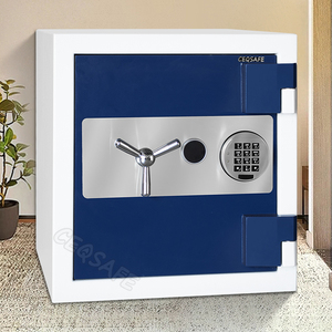 CEQSAFE Heavy-Duty Fireproof & Theft-<b>Proof</b> Safe with Fingerprint & Key Lock 2 Hours <b>Fire</b> Resistance for Home Hotel Office - Product Image 1
