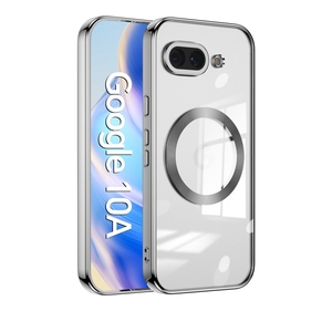 Funda Magnética con Carga Inalámbrica y Parte Trasera Cromada para <span class=keywords><strong>Google</strong></span> Pixel 9A/10A/10 <span class=keywords><strong>Pro</strong></span> XL, Funda Protectora Suave para Pixel 11 - Product Image 4
