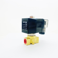 Válvula Solenoide de Alta Presión de Latón Hoyan PG-02 50 bar Normalmente Cerrada de 1/4in 1/8in de 2 Vías para Aire, Agua, Gas y Aceite