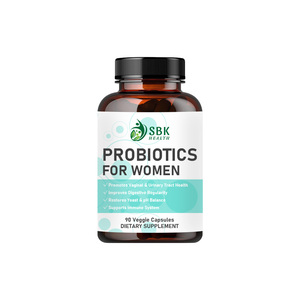Probiotiques pour femmes en capsules, marque privée, avec complexe probiotique, stimulant l'absorption des nutriments, souches probiotiques favorisant la flore - Product Image 1