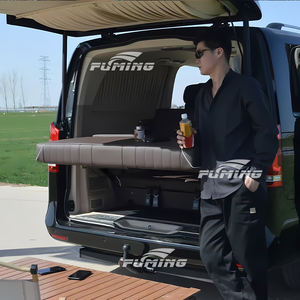 Accesorios de Mejora de Lujo para Mercedes-Benz Vito Sprinter Clase V, Asiento Aero de Cuero PU, Tercera Fila, <span class=keywords><strong>Sofá</strong></span> <span class=keywords><strong>Cama</strong></span> Plegable - Product Image 3