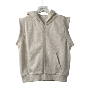 <span class=keywords><strong>Felpa</strong></span> con <span class=keywords><strong>cappuccio</strong></span> <span class=keywords><strong>senza</strong></span> maniche da <span class=keywords><strong>donna</strong></span> personalizzata <span class=keywords><strong>senza</strong></span> maniche produttore all'ingrosso ODM felpe - Product Image 1