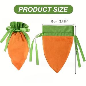 <span class=keywords><strong>Bolsas</strong></span> <span class=keywords><strong>de</strong></span> Dulces <span class=keywords><strong>de</strong></span> Zanahoria Hechas a Mano al por Mayor <span class=keywords><strong>para</strong></span> Fiestas <span class=keywords><strong>de</strong></span> Pascua, Decoraciones <span class=keywords><strong>de</strong></span> Festivales, Regalos y Almacenamiento - Product Image 2