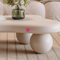 Tables basses irrégulières en forme de nuage en bois de vente chaude de beauté de Yicheng pour le salon avec le prix bon marché