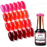 Gelsky Peinture Professionnelle Couleur Soak Off Led Vernis à Ongles Gel Uv Vernis Gel Couleur Classique