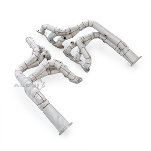 Colector de Escape de Alto Rendimiento Cuski al por Mayor con Capa de Aislamiento, Compatible con <span class=keywords><strong>Aston</strong></span> <span class=keywords><strong>Martin</strong></span> <span class=keywords><strong>DB9</strong></span> 6.0 2004-2012 - Product Image 1