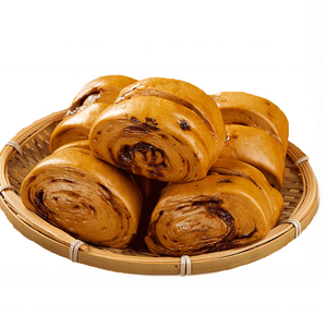 <span class=keywords><strong>Chignon</strong></span> asiatique congelé avec cassonade, couches déchirées à la main, collation saine prête à la vapeur - Product Image 1