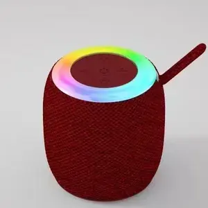 Fábrica direta Mini portátil Handheld sem fio Bluetooth Speaker com luz LED colorido