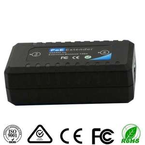 1 puerto 10/100M extensor PoE para cámara IP Ethernet IEEE802.3af transmisión 120M accesorios de vigilancia - Product Image 2