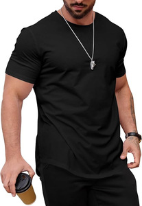 Customized <strong>T</strong>-<strong>shirts</strong> for Sublimation <strong>White</strong> <strong>t</strong> <strong>Shirts</strong> in Bulk 100% Polyester <strong>t</strong> <strong>Shirts</strong> Hipster Hip Hop <strong>Longline</strong> Crewneck <strong>T</strong>-<strong>Shirt</strong> - Product Image 5