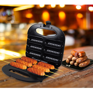 전기 미니 와플 메이커 아침식사 핫도그 핫팬 가정용 사각 와플 메이커 - Product Image 5