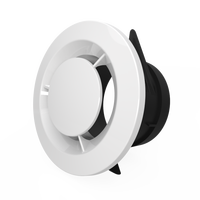 MIA VENTILATION 100mm diamètre sortie d'air intérieur ordinaire système HVAC diffuseur d'air système mécanique évents d'air