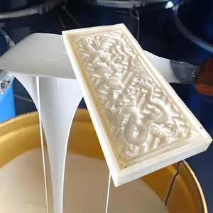 مطاط السيليكون السائل RTV2 المستخدم في تصنيع قوالب الأسمنت الكبيرة للأعمدة الرومانية يتم فلكنةه بسرعة ويستخدم عدة مرات - Product Image 2