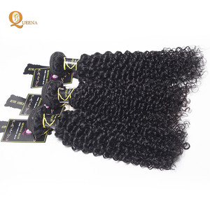 Xuchang fuxin paquetes de pelo productos co proveedor rizado virgen birmano cabello crudo - Product Image 3