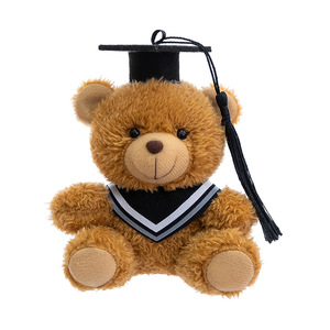 Adorable Ours en Peluche de Remise de Diplôme - Rembourrage en Polyester Ultra Doux, Chapeau de Docteur, Pompon Coloré, Cadeau de Remise de Diplôme | - Product Image 5