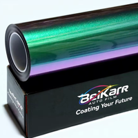 Film de protection BKE Fair Phantom multicolore en TPU PPF auto-réparant, anti-jaunissement, anti-rayures, facilement amovible, couleur durable pour carrosserie automobile