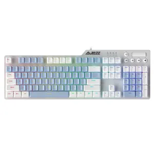 AK35I Hot Swap Switch Memenuhi Keyboard Backlight RGB Gaming Mekanis Definisi Makro Profesional Baru