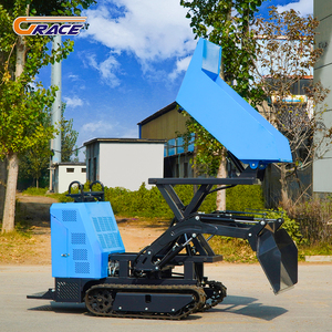 Minicargadora de orugas todoterreno móvil de 500 kg para granja familiar, superventas de fábrica china - Product Image 4