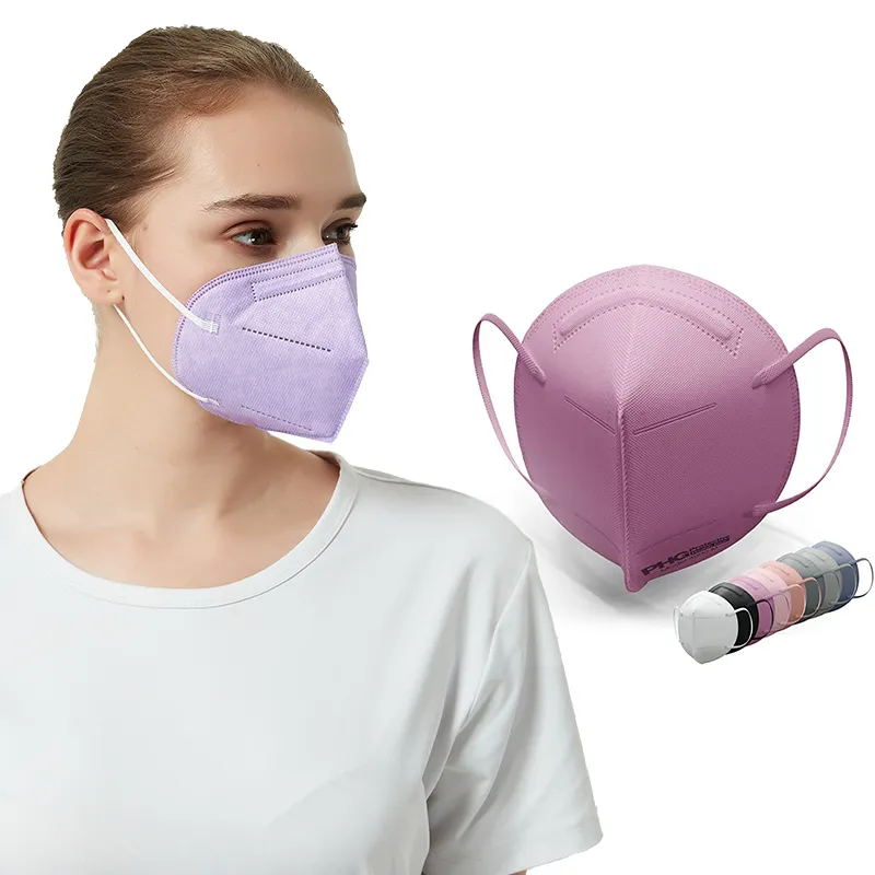 2022 Fashion 5 Layers Respiratory Protection Mouth Cover 5-ply kn95 masc kn95 disposable mask