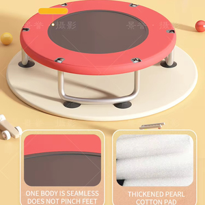 Trampolino elastico in PVC per bambini AOXU con rete di sicurezza e barra orizzontale per il fitness e il <span class=keywords><strong>salto</strong></span> delle ragazze - Product Image 2