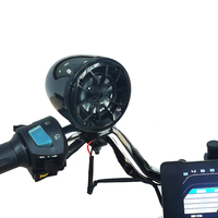 Simulateur de son d'échappement de moto électrique OEM en ABS pour FM, sortie 2x10W, ajustement universel
