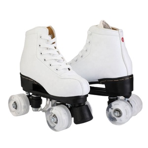 Scarpe a rotelle per pattinaggio su pista di pattinaggio lampeggianti di qualità durevole all'ingrosso comode scarpe da pattini a rotelle deby quad - Product Image 3