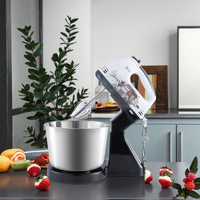 Robot de cuisine multifonctionnel, machine sur socle, mélangeur alimentaire, batteur sur socle, mélangeur à pâte, boulangerie, 6,8 L, machines à pétrir la pâte, mélangeur à pain, mélangeur alimentaire