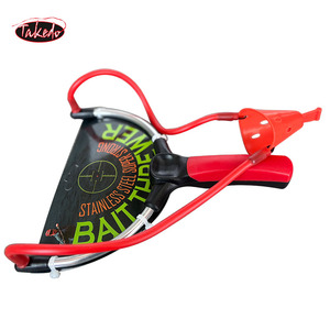 TAKEDO ABS Plastic Carp Fishing Groundbait Catapult Fresh Water Fishing Bait Thrower Carp Feeder <strong>Slinger</strong> - Product Image 2