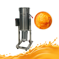 Machine à pulper les fruits et légumes en acier inoxydable 304 de qualité industrielle pour la fabrication de confiture, de purée, le traitement du gingembre, des carottes et des tomates