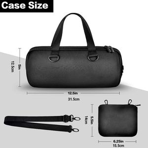 Estuche rígido portátil impermeable, altavoz inalámbrico por Bluetooth, bolsa de almacenamiento de viaje, venta al por mayor de fábrica - Product Image 5