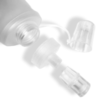 Gourde souple pliable en TPU pour le camping, la randonnée et la course à pied, accessoire de voyage pour activités de plein air