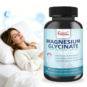 Cápsulas de Glicinato de Magnesio Shecome de Alta Calidad, Apoyo para el Estrés Nervioso en Adultos, Suplemento de Glicinato de Magnesio - Product Image 1