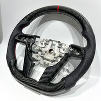 Volant sport en fibre de carbone noire à motif football, personnalisé et de luxe, vente directe, adapté aux Pontiac Holden VE G8