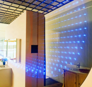 Boîtier arrière en acier inoxydable <span class=keywords><strong>de</strong></span> haute qualité <span class=keywords><strong>miroir</strong></span> 3D effet infini <span class=keywords><strong>miroir</strong></span> LED Tuunel 3D - Product Image 4
