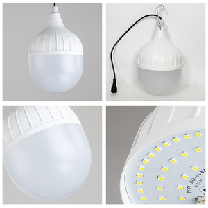 Lâmpada <span class=keywords><strong>Solar</strong></span> Grande à Prova d'Água IP66 para Exterior <span class=keywords><strong>100W</strong></span> 200W, Lâmpada LED com Sensor para Jardim e Rua, 6500K, Ângulo de Feixe de 180°, Garantia de 2 Anos - Product Image 5