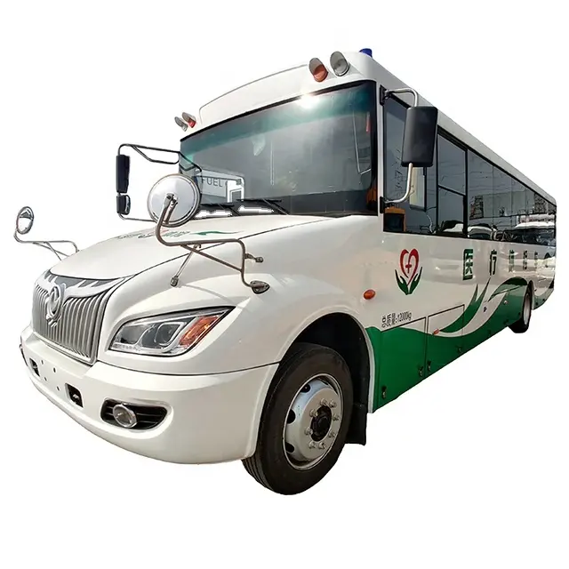 Véhicule médical pour conduite à main droite, Bus médical de luxe Diesel personnalisé, pour hôpital, en option, <15