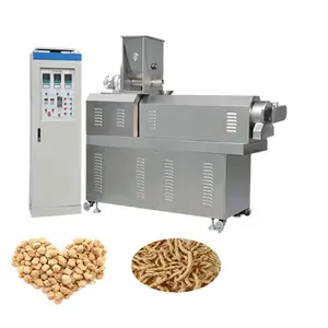 Easy Operation Sunward Jinan CE texture soya protein machine soy bean extruder soy protein making machine