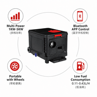 Chauffages autonomes au diesel 12V 24V de qualité supérieure 5KW pour voiture, camping-car, caravane – Mise à niveau/Amélioration auxiliaire