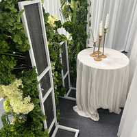 PROMISE Nouvel arc de pilier de fleur artificielle verte conçue pour la décoration de mariage