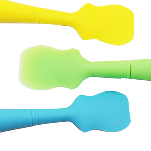 Brosse Gel de silice pour couches de bébé, pinceaux, crème, couleur unie - Product Image 4
