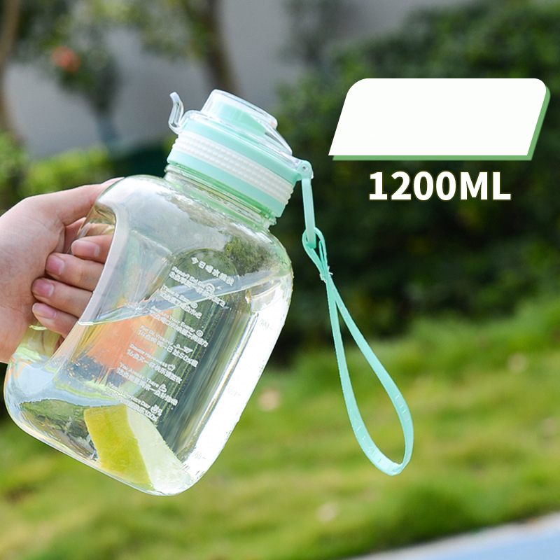 1200ml clear green