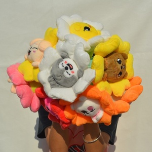 กระเป๋าใส่เหรียญลายการ์ตูนสเตรย์คิดส์ กระเป๋าเก็บของ ลี เหลิงฟู่ กระเป๋าใส่ดินสอตุ๊กตาดอกไม้ฤดูใบไม้ผลิ เครื่องเขียน - Product Image 1